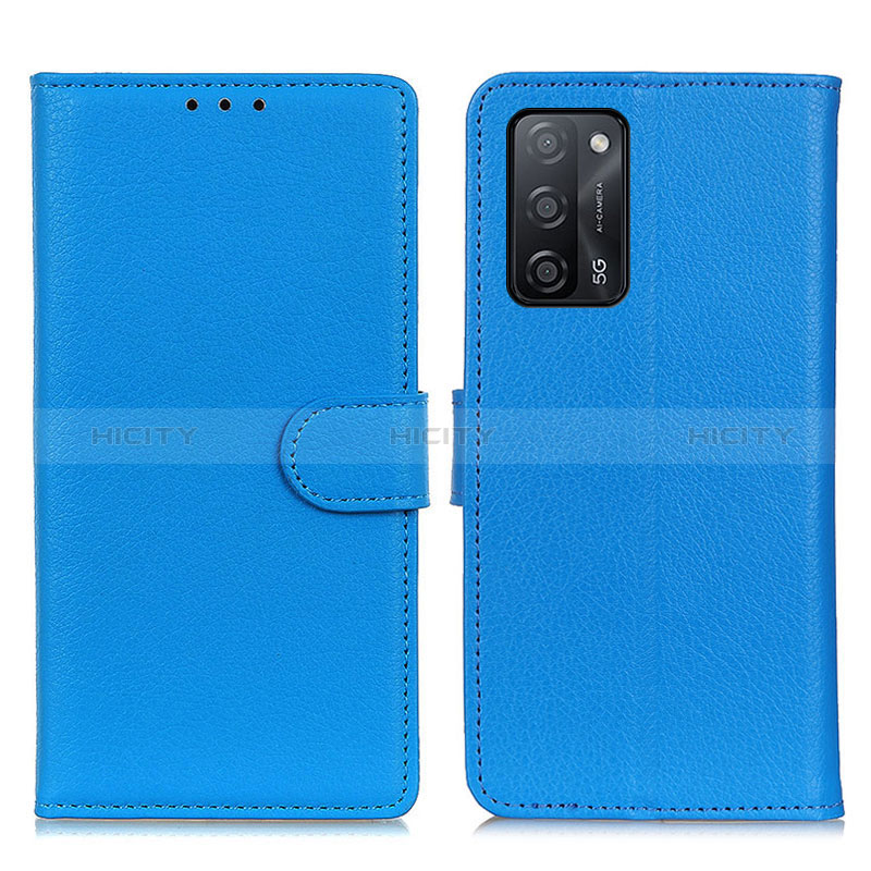 Funda de Cuero Cartera con Soporte Carcasa A03D para Oppo A56 5G