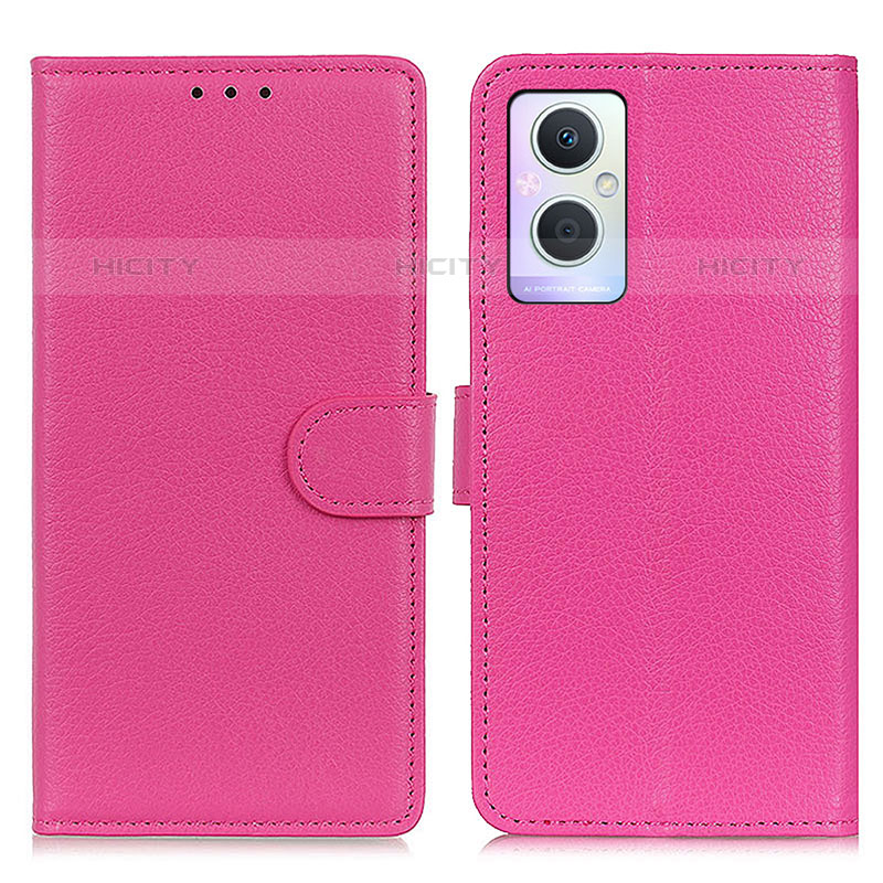 Funda de Cuero Cartera con Soporte Carcasa A03D para Oppo F21s Pro 5G