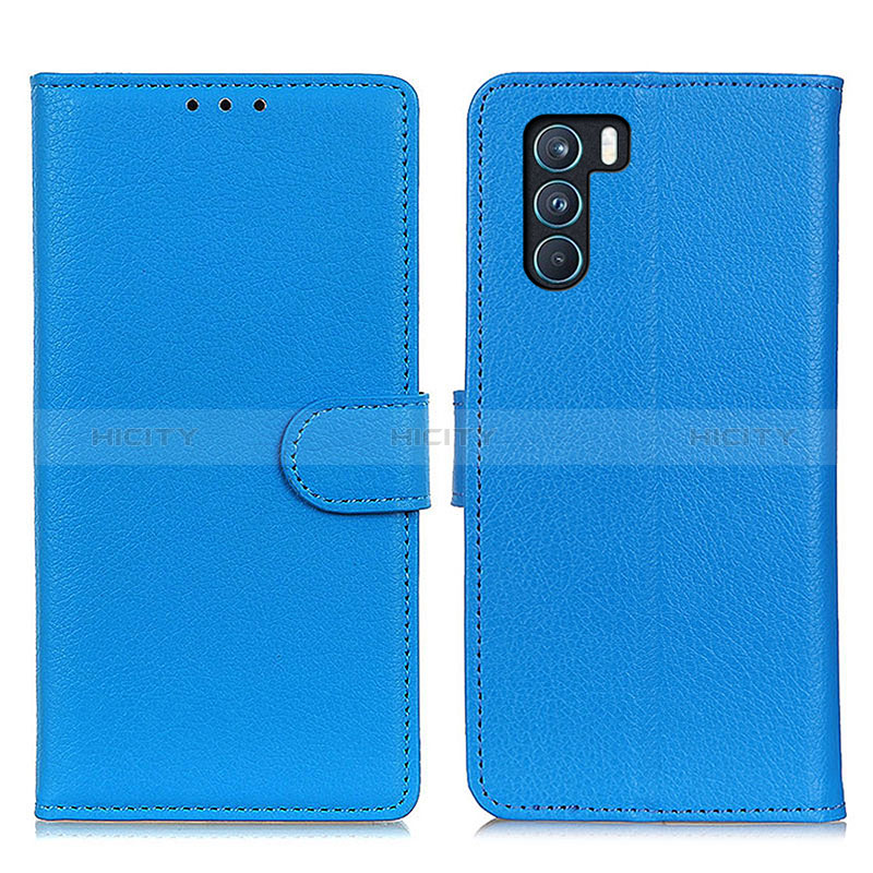 Funda de Cuero Cartera con Soporte Carcasa A03D para Oppo K9 Pro 5G