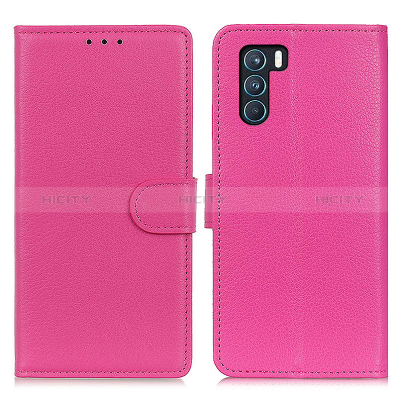 Funda de Cuero Cartera con Soporte Carcasa A03D para Oppo K9 Pro 5G