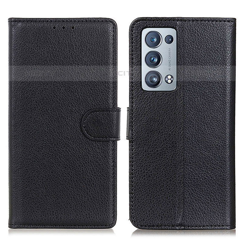 Funda de Cuero Cartera con Soporte Carcasa A03D para Oppo Reno6 Pro 5G