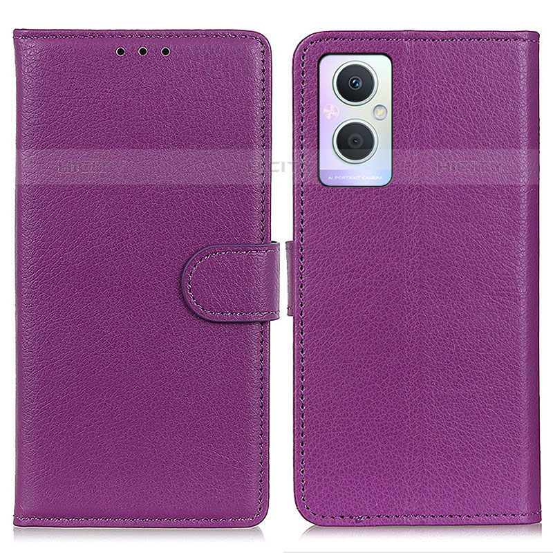 Funda de Cuero Cartera con Soporte Carcasa A03D para Oppo Reno7 Z 5G