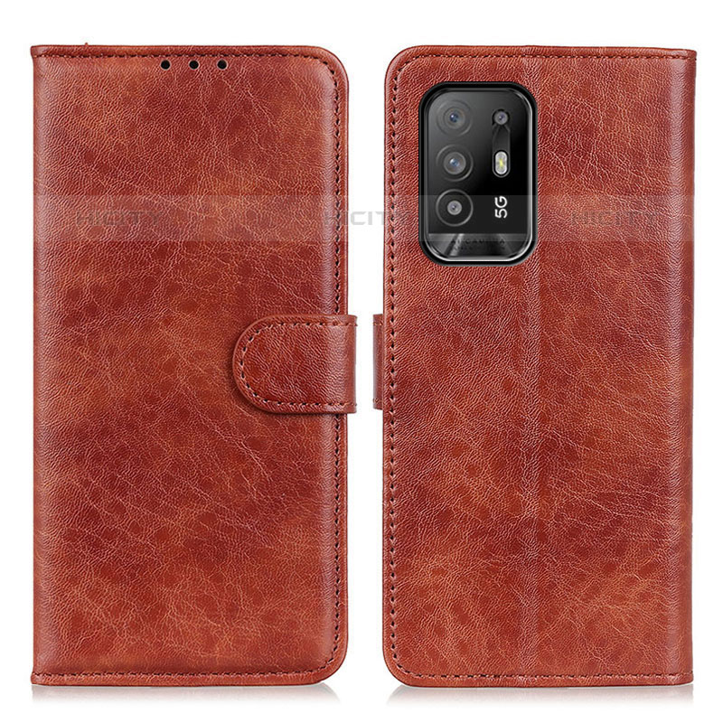 Funda de Cuero Cartera con Soporte Carcasa A04D para Oppo A94 5G