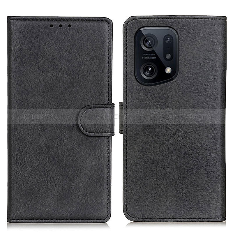 Funda de Cuero Cartera con Soporte Carcasa A04D para Oppo Find X5 5G