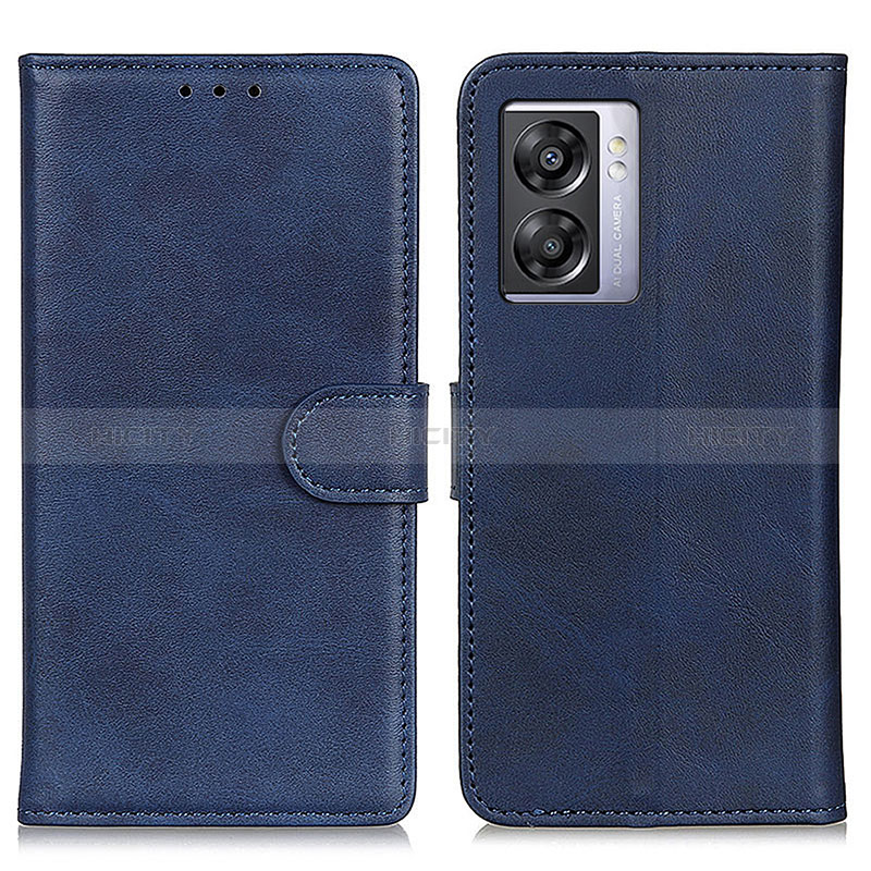 Funda de Cuero Cartera con Soporte Carcasa A04D para Realme V23 5G Azul