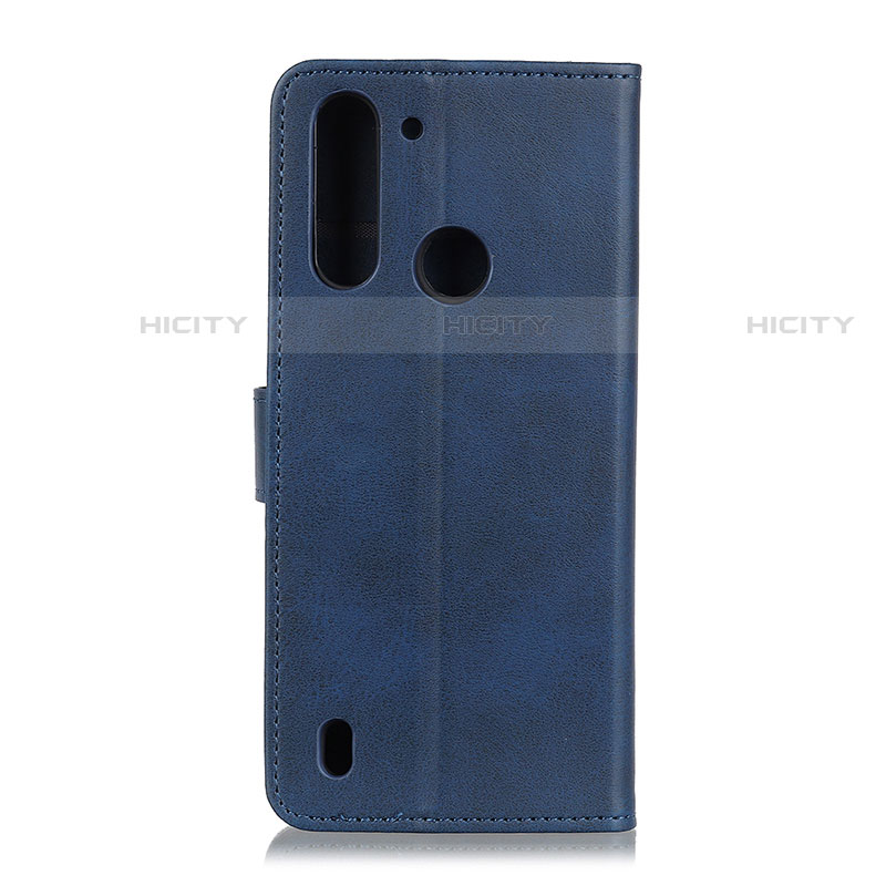 Funda de Cuero Cartera con Soporte Carcasa A05D para Motorola Moto One Fusion