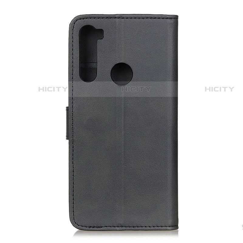 Funda de Cuero Cartera con Soporte Carcasa A05D para Motorola Moto One Fusion Plus Negro