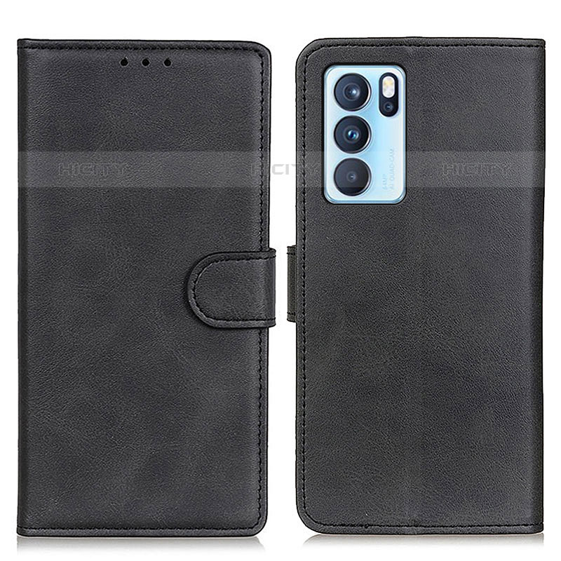 Funda de Cuero Cartera con Soporte Carcasa A05D para Oppo Reno6 Pro 5G India