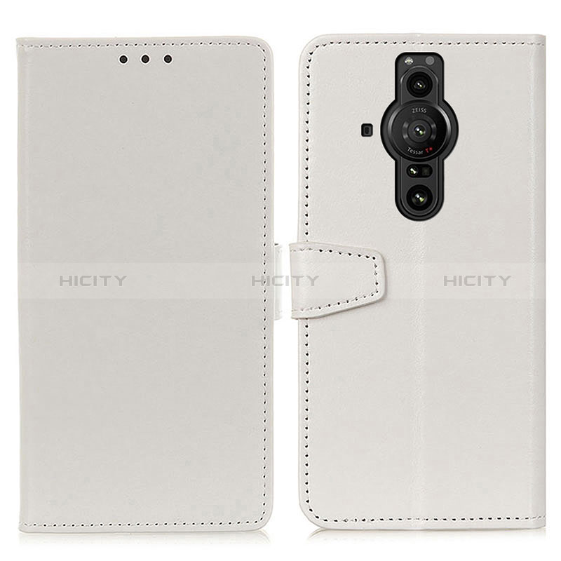 Funda de Cuero Cartera con Soporte Carcasa A06D para Sony Xperia PRO-I