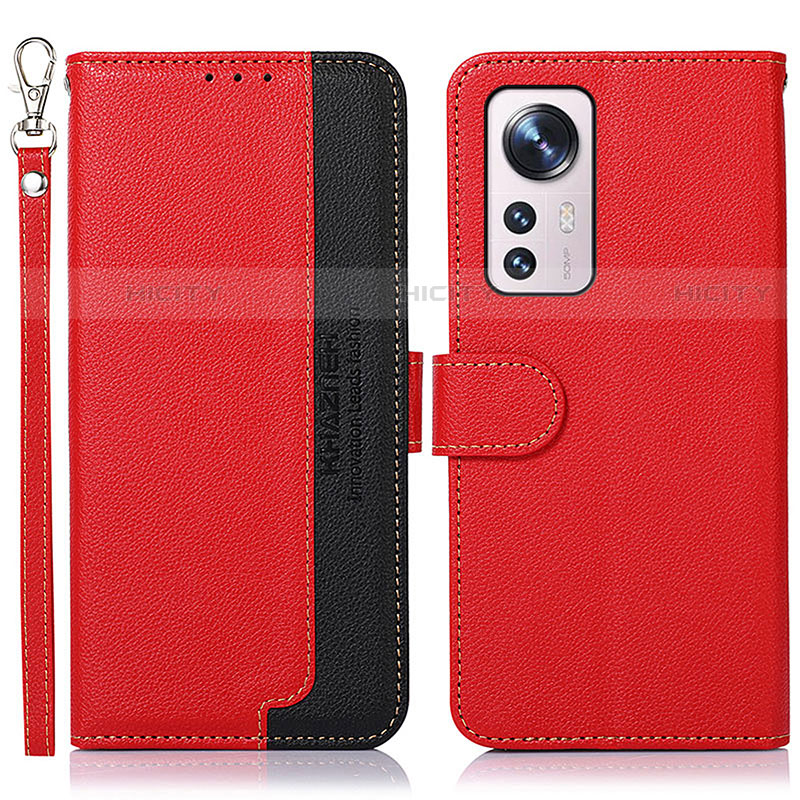 Funda de Cuero Cartera con Soporte Carcasa A06D para Xiaomi Mi 12X 5G