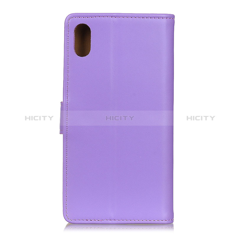 Funda de Cuero Cartera con Soporte Carcasa A08D para Samsung Galaxy A01 Core