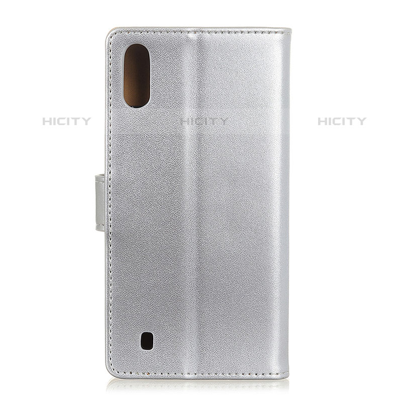 Funda de Cuero Cartera con Soporte Carcasa A08D para Samsung Galaxy M01