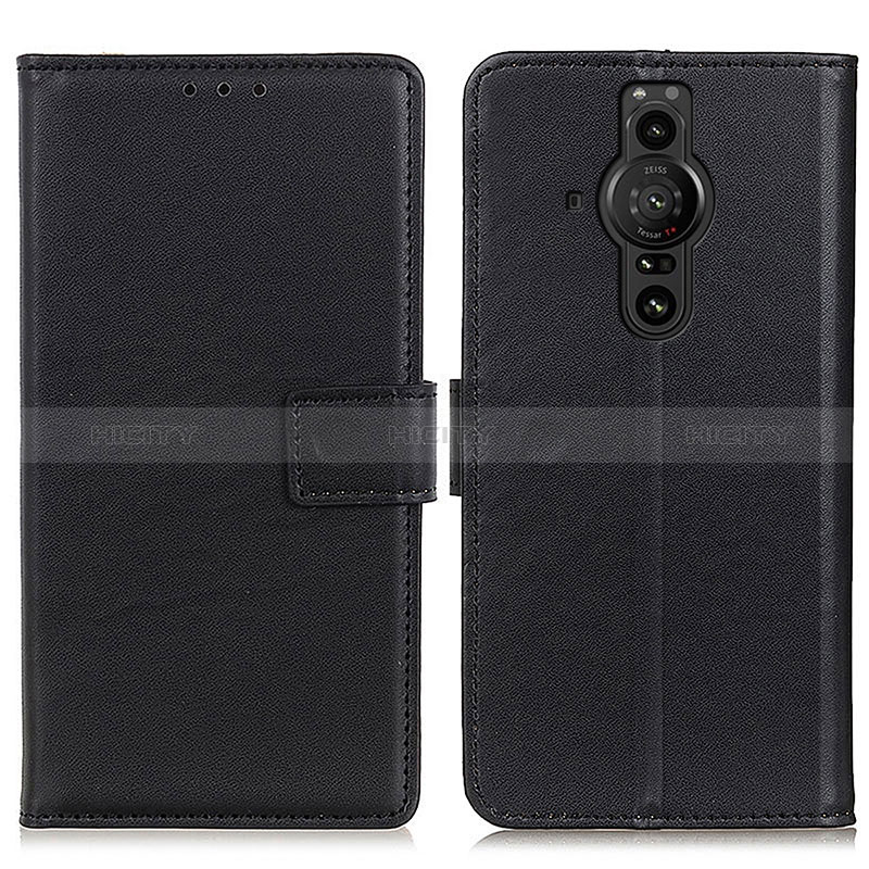 Funda de Cuero Cartera con Soporte Carcasa A08D para Sony Xperia PRO-I