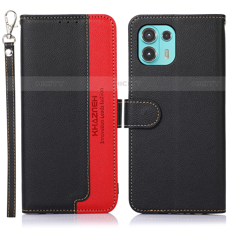 Funda de Cuero Cartera con Soporte Carcasa A09D para Motorola Moto Edge 20 Lite 5G