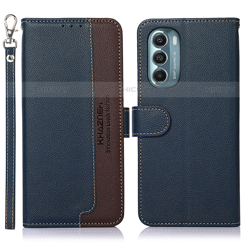 Funda de Cuero Cartera con Soporte Carcasa A09D para Motorola Moto G Stylus (2022) 4G