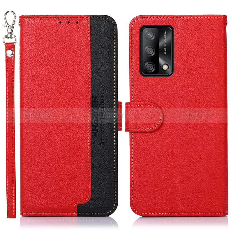 Funda de Cuero Cartera con Soporte Carcasa A09D para Oppo A95 4G