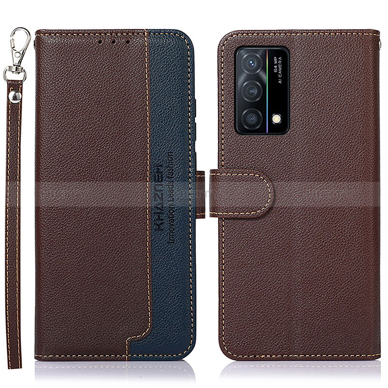 Funda de Cuero Cartera con Soporte Carcasa A09D para Oppo K9 5G