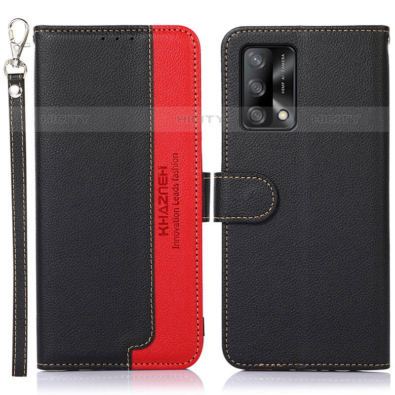 Funda de Cuero Cartera con Soporte Carcasa A09D para Oppo Reno6 Lite