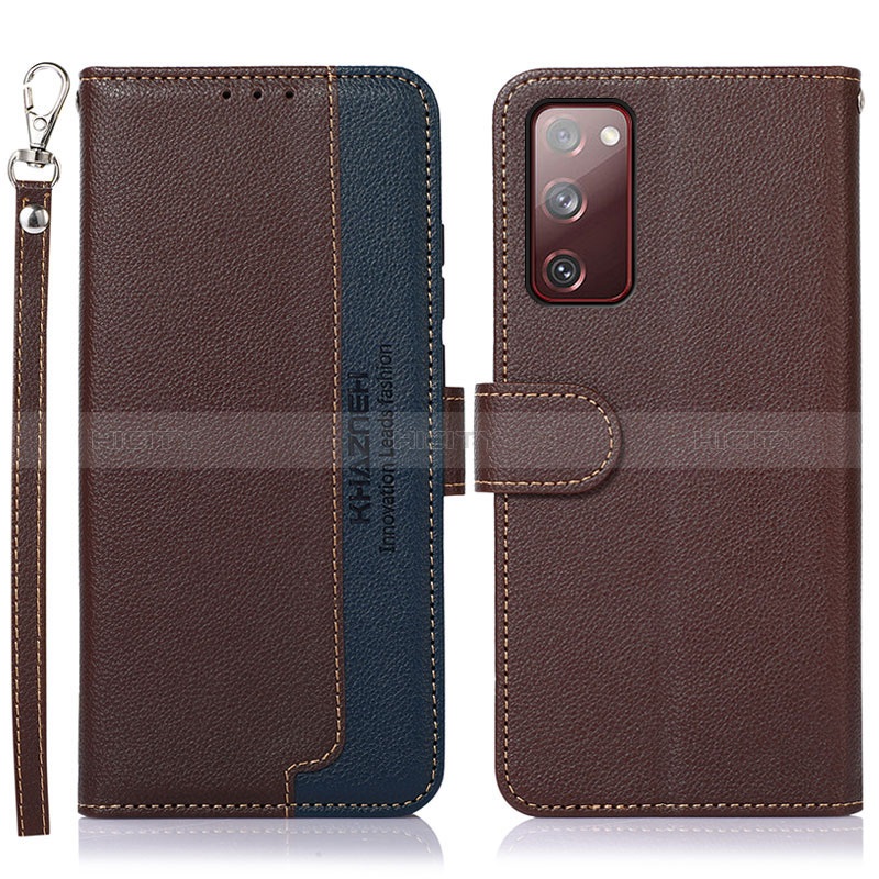 Funda de Cuero Cartera con Soporte Carcasa A09D para Samsung Galaxy S20 FE 5G