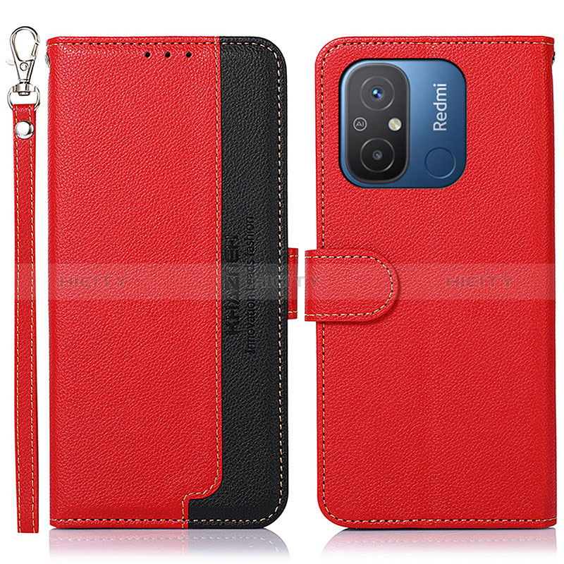 Funda de Cuero Cartera con Soporte Carcasa A09D para Xiaomi Redmi 12C 4G