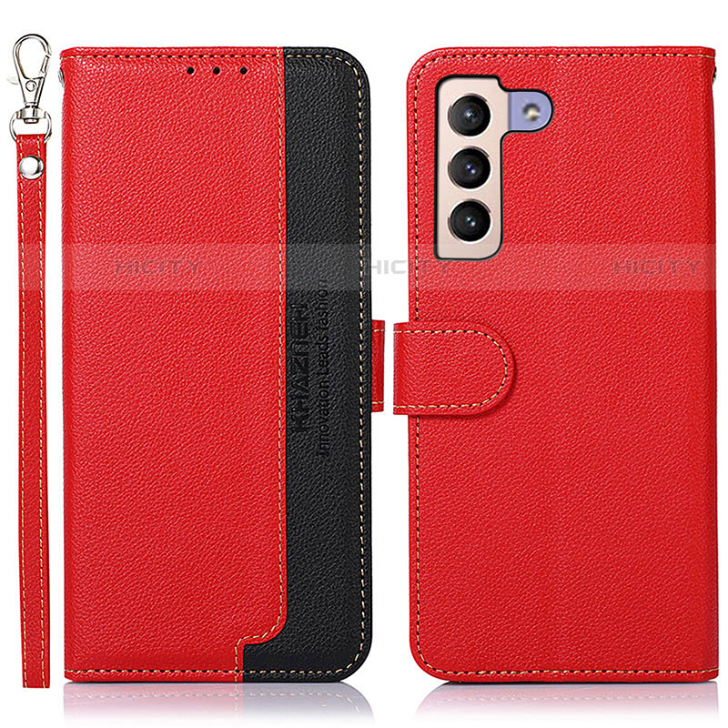 Funda de Cuero Cartera con Soporte Carcasa A10D para Samsung Galaxy S21 5G