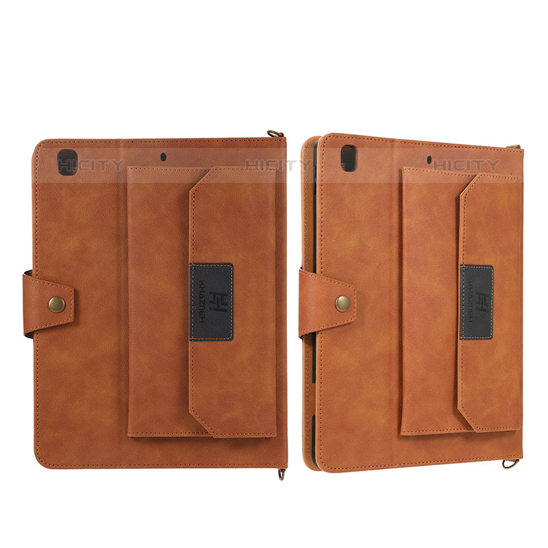 Funda de Cuero Cartera con Soporte Carcasa AD1 para Apple iPad 10.2 (2020)