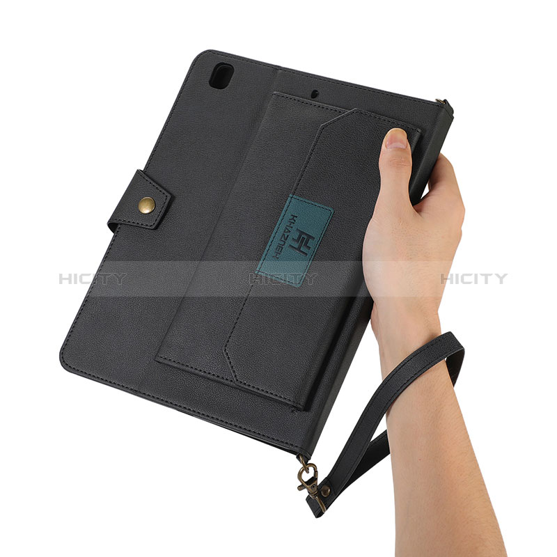 Funda de Cuero Cartera con Soporte Carcasa AD2 para Apple iPad Air 2