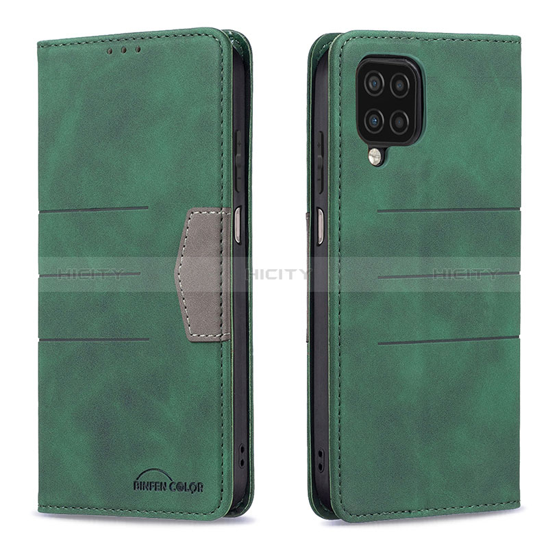 Funda de Cuero Cartera con Soporte Carcasa B01F para Samsung Galaxy A12 5G