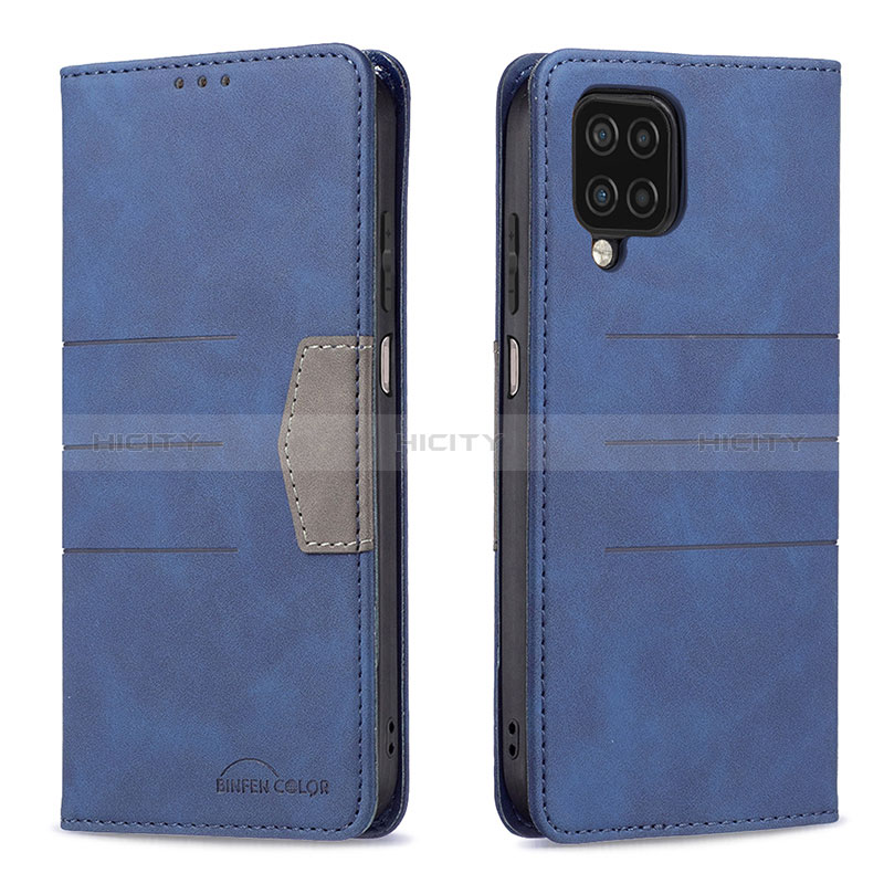 Funda de Cuero Cartera con Soporte Carcasa B01F para Samsung Galaxy A12 5G