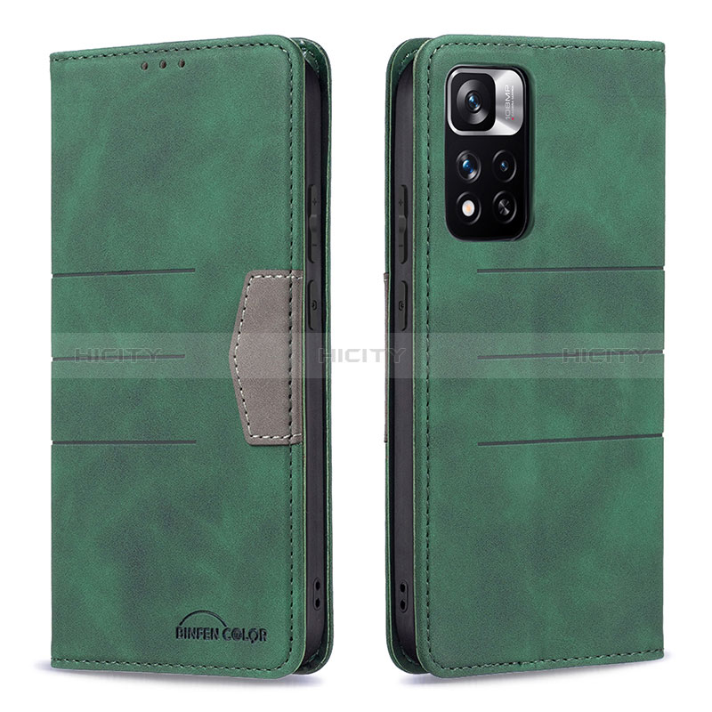 Funda de Cuero Cartera con Soporte Carcasa B01F para Xiaomi Mi 11i 5G (2022)