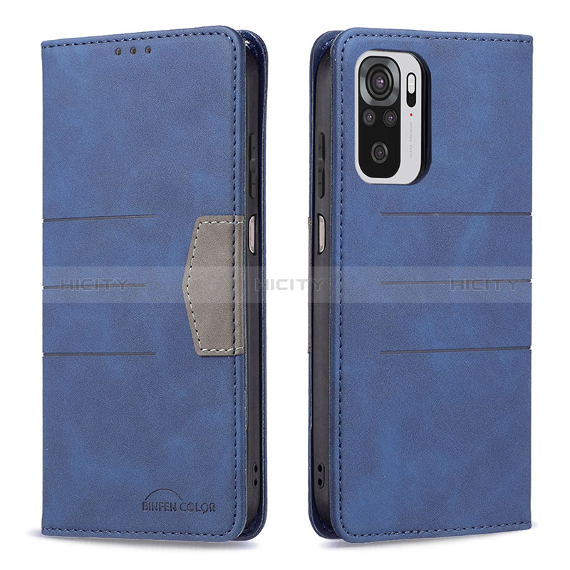 Funda de Cuero Cartera con Soporte Carcasa B01F para Xiaomi Poco M5S