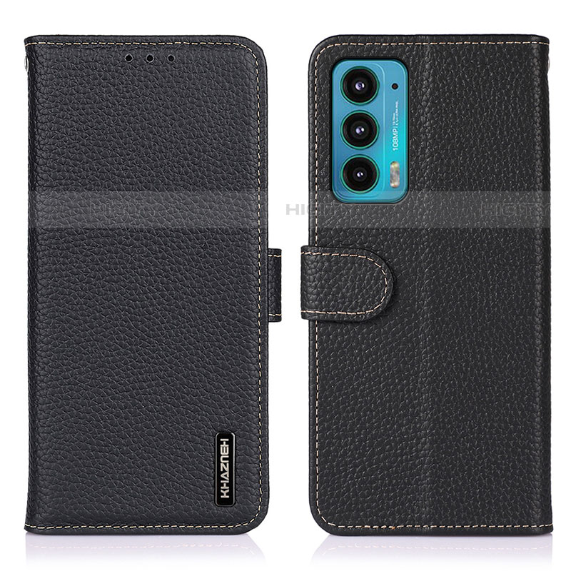 Funda de Cuero Cartera con Soporte Carcasa B01H para Motorola Moto Edge 20 5G