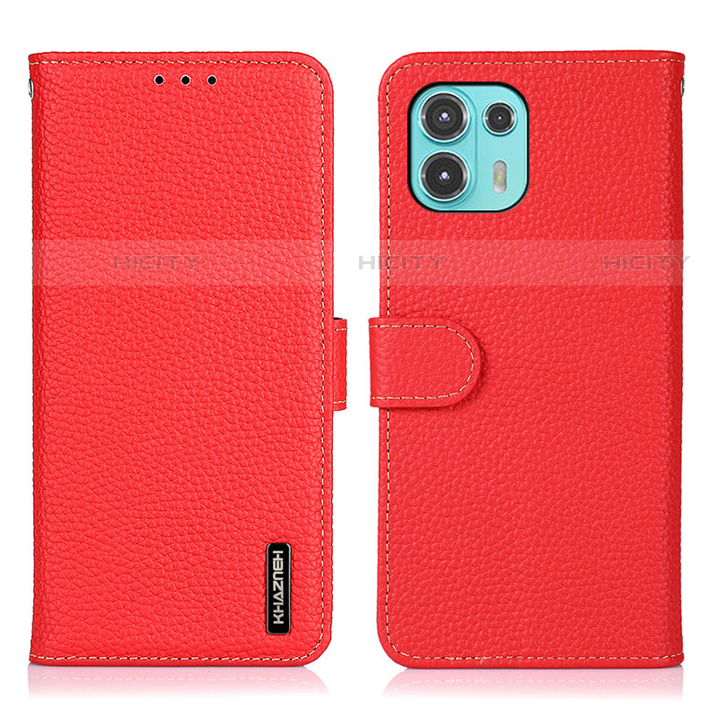 Funda de Cuero Cartera con Soporte Carcasa B01H para Motorola Moto Edge 20 Lite 5G