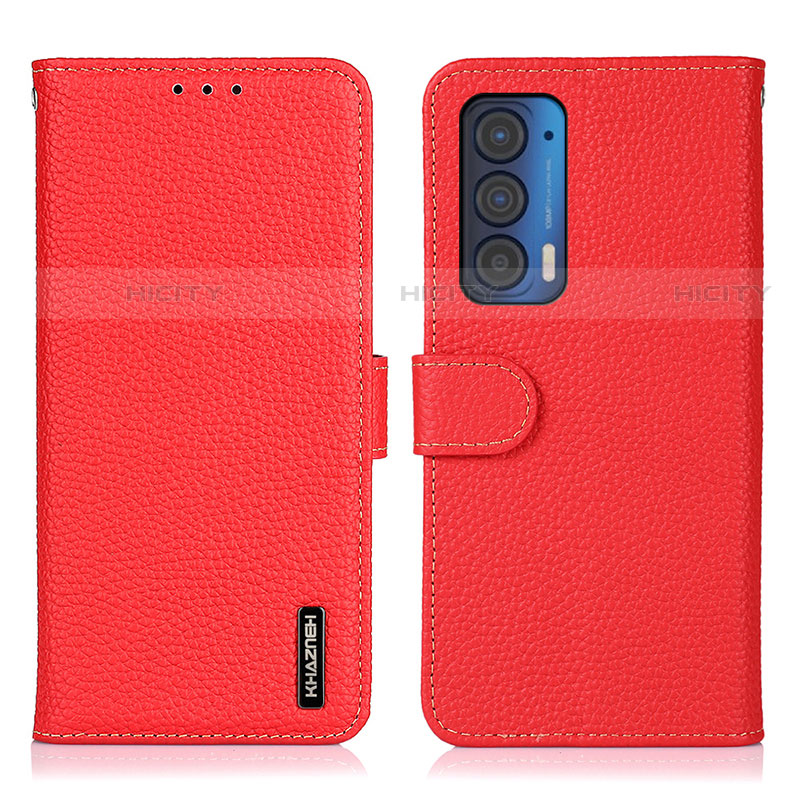 Funda de Cuero Cartera con Soporte Carcasa B01H para Motorola Moto Edge (2021) 5G