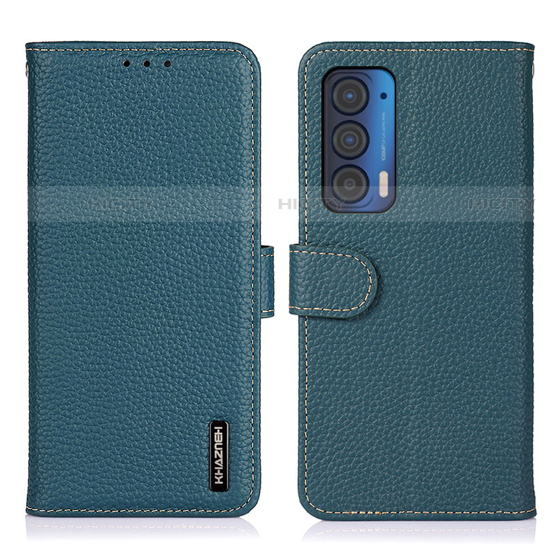 Funda de Cuero Cartera con Soporte Carcasa B01H para Motorola Moto Edge (2021) 5G