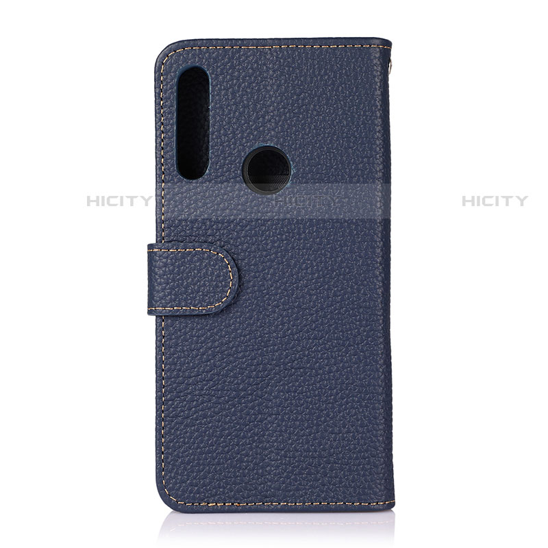 Funda de Cuero Cartera con Soporte Carcasa B01H para Motorola Moto One Fusion Plus