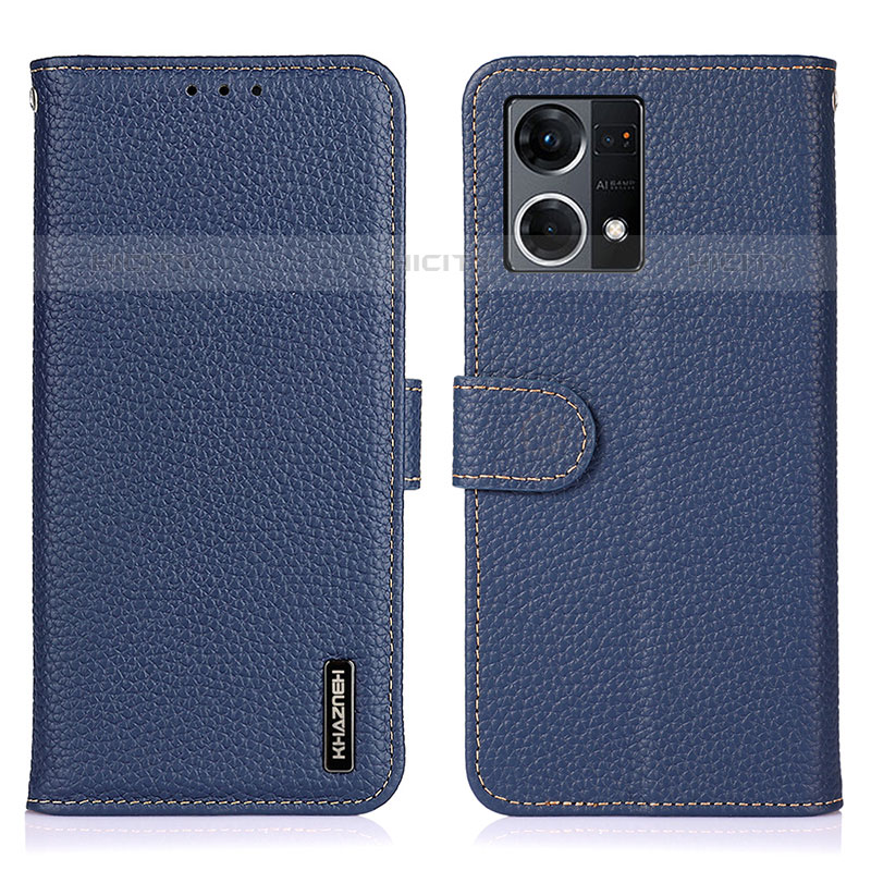 Funda de Cuero Cartera con Soporte Carcasa B01H para Oppo F21s Pro 4G