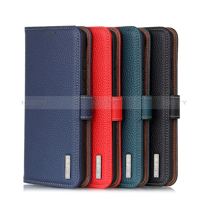 Funda de Cuero Cartera con Soporte Carcasa B01H para Oppo Find X3 5G