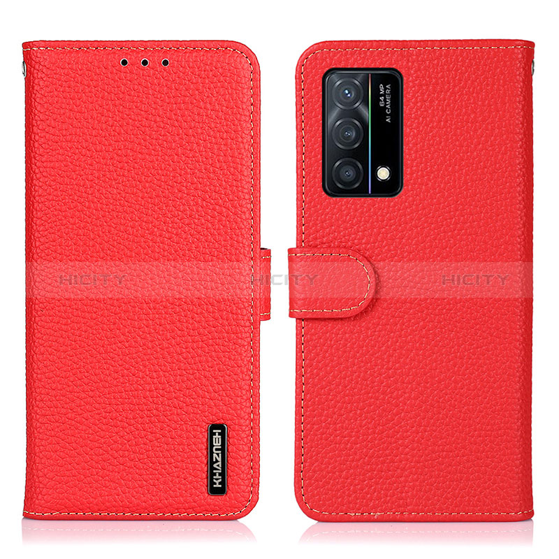 Funda de Cuero Cartera con Soporte Carcasa B01H para Oppo K9 5G