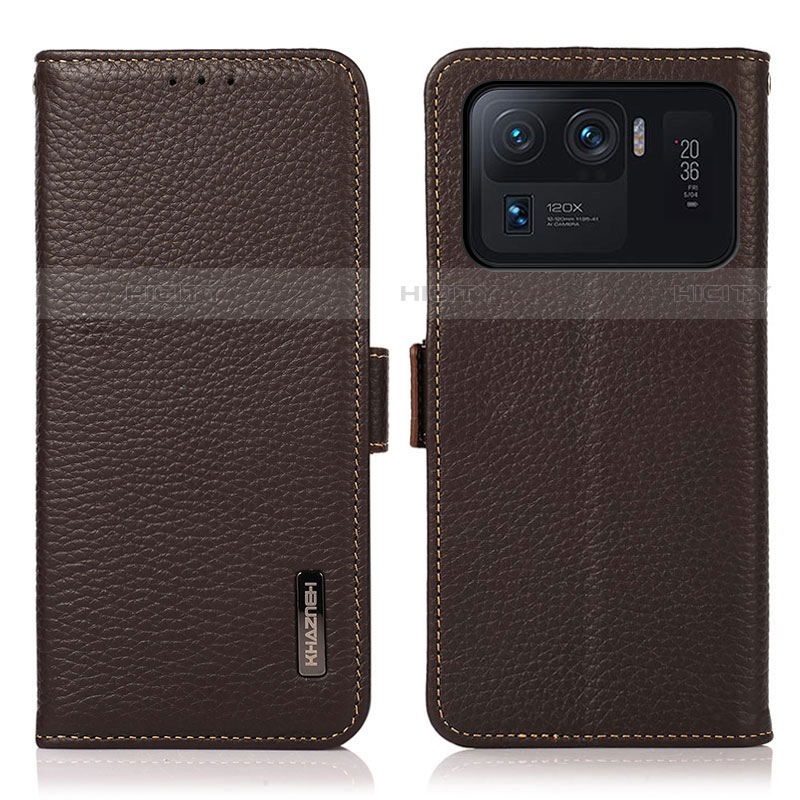 Funda de Cuero Cartera con Soporte Carcasa B01H para Xiaomi Mi 11 Ultra 5G