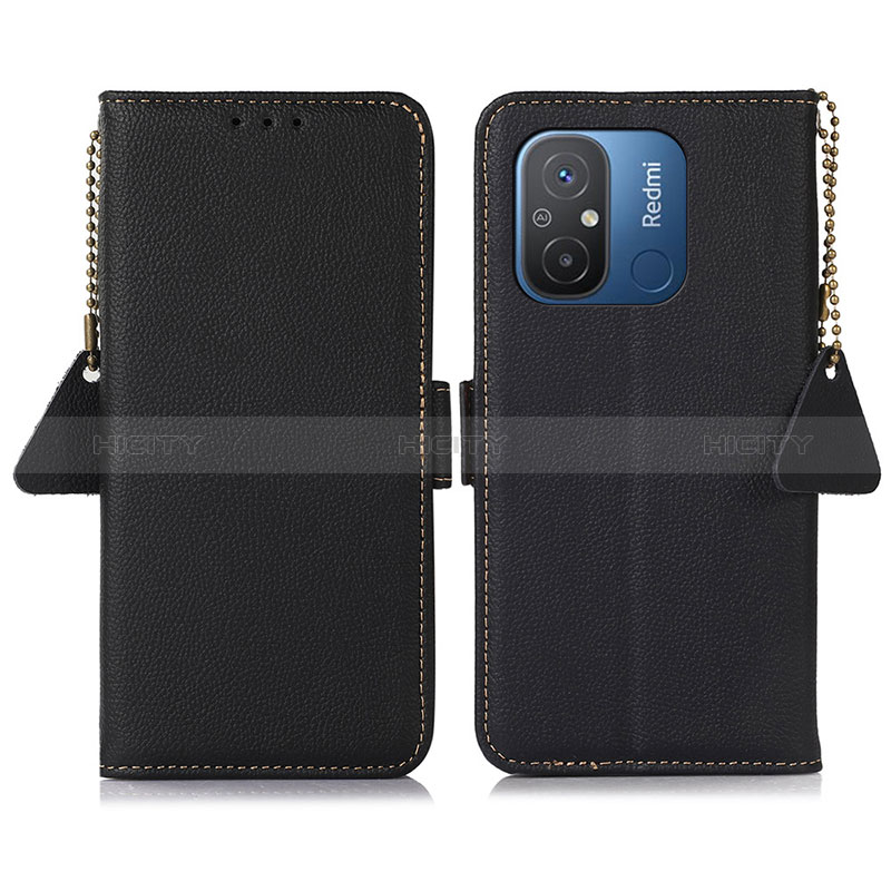 Funda de Cuero Cartera con Soporte Carcasa B01H para Xiaomi Redmi 12C 4G