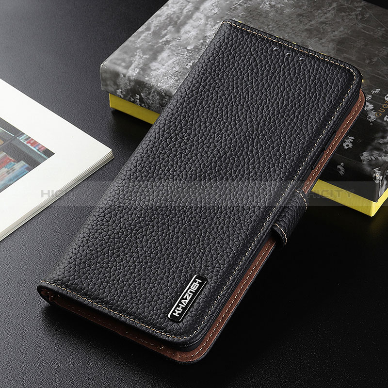 Funda de Cuero Cartera con Soporte Carcasa B01H para Xiaomi Redmi 9AT