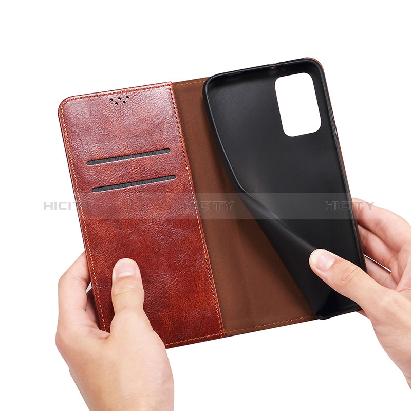 Funda de Cuero Cartera con Soporte Carcasa B01S para Oppo A76