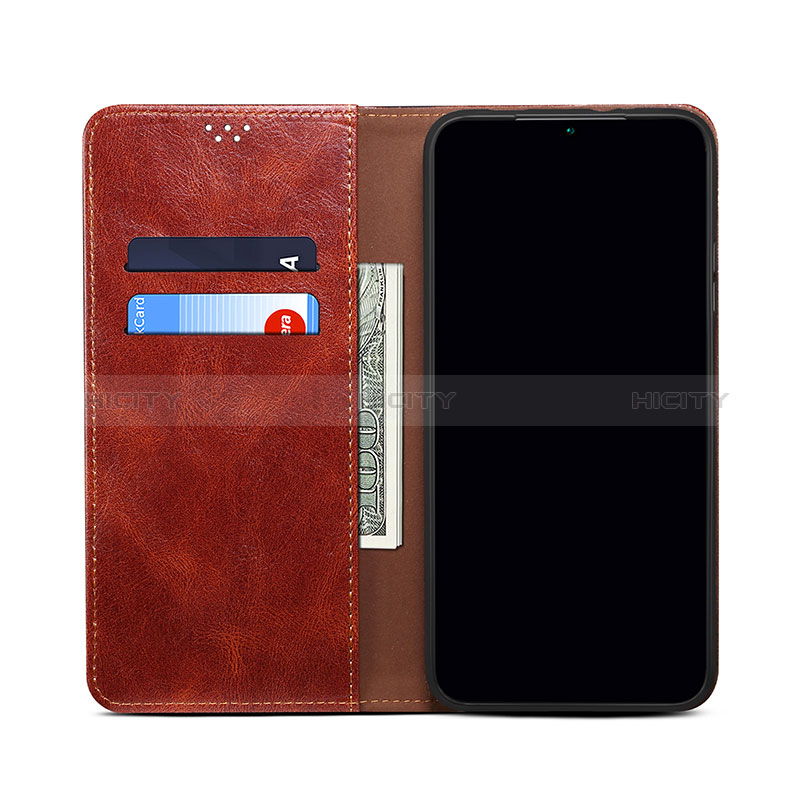 Funda de Cuero Cartera con Soporte Carcasa B01S para Oppo A76