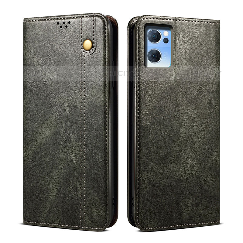 Funda de Cuero Cartera con Soporte Carcasa B01S para Oppo Reno7 SE 5G