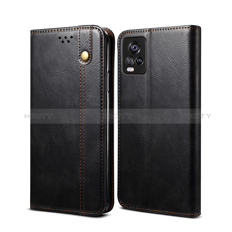 Funda de Cuero Cartera con Soporte Carcasa B01S para Vivo V20