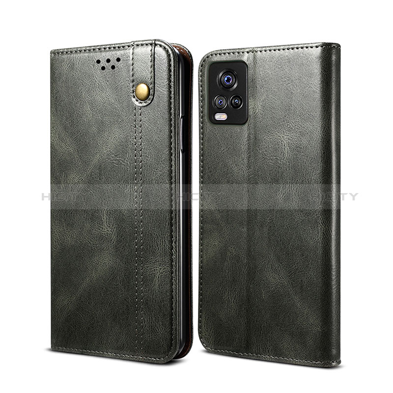 Funda de Cuero Cartera con Soporte Carcasa B01S para Vivo V20