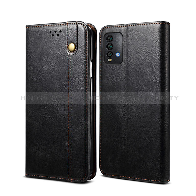 Funda de Cuero Cartera con Soporte Carcasa B01S para Xiaomi Redmi 9 Power