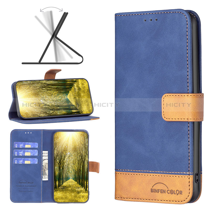 Funda de Cuero Cartera con Soporte Carcasa B02F para Samsung Galaxy A71 4G A715