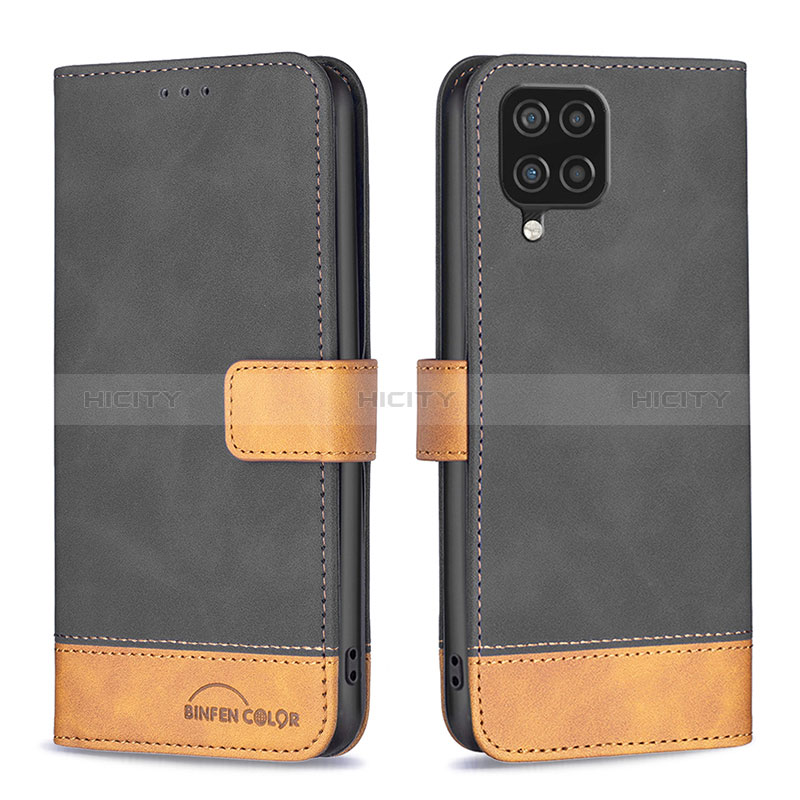 Funda de Cuero Cartera con Soporte Carcasa B02F para Samsung Galaxy M12